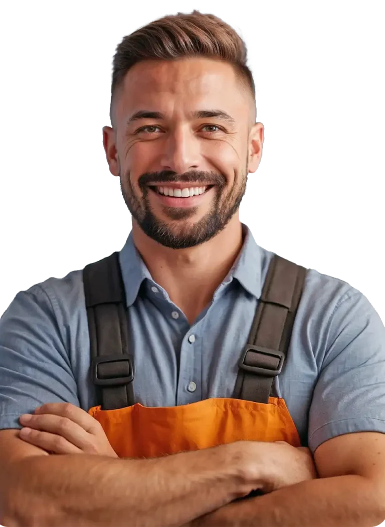 young male smiling